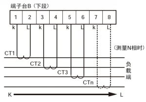 如使用改進型，還可利用第四個CT測量N相。